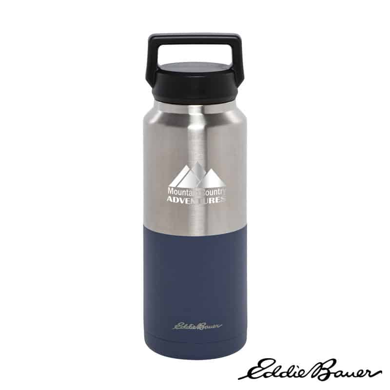 Custom Eddie Bauer Mesa 33 oz. 2-Tone Vacuum Insulated Water Bottle - 3